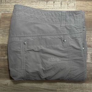 Kuhl Liberator Convertible Stealth Trail Zip‎ Off Pants 40x30 Tan Hiking EUC